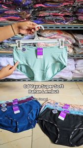 Cd Wanita Vaya 15232 | Celana Dalam Wanita Lusinan Bahan Lembut Toko Itsnani