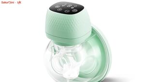 SAKUMINI POMPA ASI ELEKTRIK HANDS FREE WEARABLE BREAST PUMP SMART DISPLAY RECHARGABLE