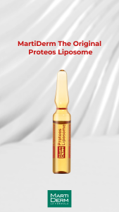 Serum dưỡng ẩm và hỗ trợ giảm nếp nhăn cho da MartiDerm Proteos Liposome (30 x 2ml)