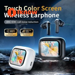 I know LX10 In-Ear Wireless Bluetooth Earphones with LCD Full Color Touch Screen and M6 Noise Reduction