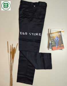 CELANA PANJANG HITAM SMP/ SMA Bahan Elemen