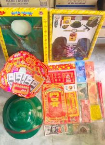 Combo Trọn Bộ Giấy Cúng Chiến Sĩ Bộ Đội - Nhang Đèn Thiên Lộc