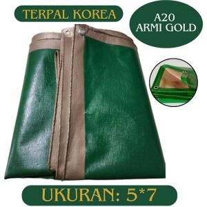 terpal 4x7 A20 Armi gold waterproof anti panas