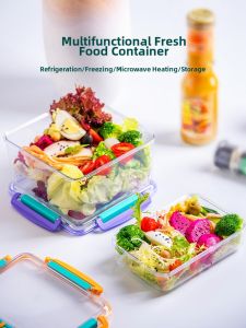 Refrigerator Microwave Kitchen Food Storage Box Food Grade Sealed
