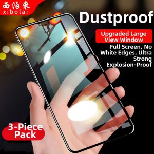 XIBOLAI | For Huawei Mate30 Pro Tempered Film Full Screen Coverage Anti-Blue Light Curved Compatibility