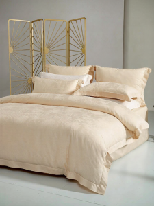 Mercury | Long Staple Cotton Jacquard Luxurious Four-Piece Set