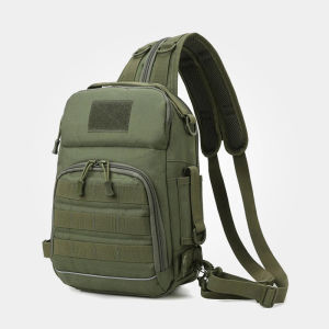 Mens Bags Hiking For Trekking Hiking Climbing Shoulder Chest Bags USB Backpack Tactical Camping Fishing Outdoor Sports Bag