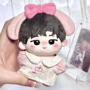 Cotton Doll Birthday 10cm Cute Melody Hair Band Super Cute Cake Dress Figurine Doll Dress up Doll Clothes