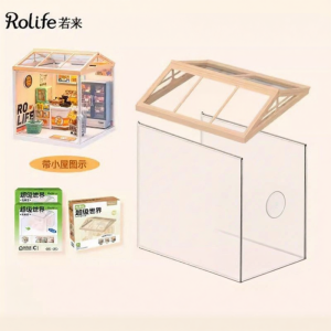 Rolife | Dust-Preventing Roof Plate for Mini House Accessories