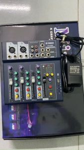 Mixer F4 YAMAHA USB Hàng Loại 1. Hỗ Trợ Kết Nối Blutooth  Âm Thanh Sống Động  Dễ Dàng Lắp Đặt. Bàn Trộn F4 Thiết Kế Cực Đẹp
