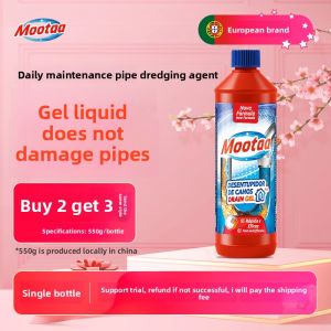 Mootaa Powerful Dissolver Pipe Cleaner Kitchen Oil Stain Toilet Blockage Toilet Deodorant Gel Deep Cleaning Agent Portugal