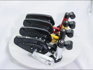 Free Shipping Alloy Clamp/ Bar End Mirror Universal Clean Flat Rear View Side Mirror 7/8 22Mm Adjustable Motorcycle Side Mirror
