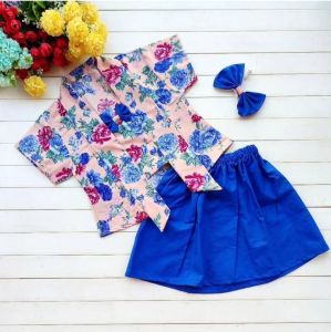 Setelan Kebaya Anak Perempuan Katun Jepang Usia 6-24 bulan | Baju Adat Anak Perempuan | Baju kondangan anak | Kebaya tedak Siten Bayi Perempuan