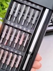 Bộ đầu vít 24 trong 1 bộ tua vít điện thoại dụng cụ sửa chữa đồng hồ chính xác bộ đầu tua vít kết hợp