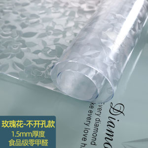 Thickened Transparent Table Mat Electric Stove Cover Rubber Waterproof Oilproof Electric Oven Fire Tablecloth Tea Table Plastic Protection Pad