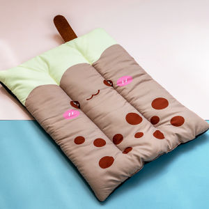 QUEZHOU | Ice Silk Cooling Pet Bed Mat for Cats and Small to Medium Dogs