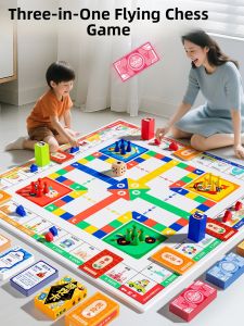 XIAOWANDOU | Childrens Real Estate Themed Delux Tabletop Game