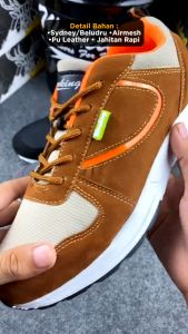 Sepatu Sneakers Pria Kekinian Working T-27 Size 39-43