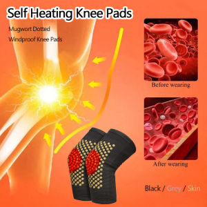 Self Heating Kneepad Magnetic therapy Knee Support Leg Warmers Massager Arthritis Pads Mugwort Knee Warmer Pain Relief Leg Warmer