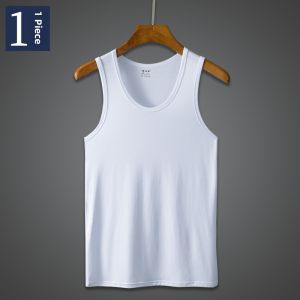 XPR | Slim Thin Cotton White Fitness Tank Top
