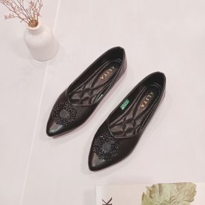 Aliyashoes Sepatu Flat Wanita Camellia