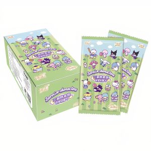 KAYOU Genuine Sanrio Card Flower Fragrance Story Mengmeng Collection Pack Sanrio Family Collectible Cards Toys Gifts