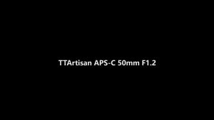 TTArtisan TTArtisans 50mm F1.2 MF Lens For APS-C Camera (Sony E / Fujifilm FX / Canon EOS M)