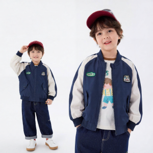 DUDUJIA | Waterproof Childrens Fall Baseball Jacket