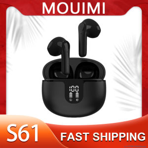 Original S61 Convenient Earphones Wireless Bluetooth 5.3 Earbuds HD Call Noise Reduction HiFi Sound Headset 320mAh Long Standby