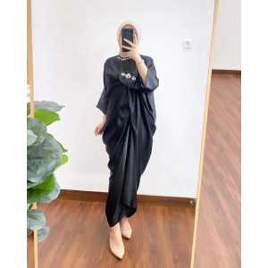 Kayesa Kaftan Payet Mutiara Bahan Maxmara Premium Kaftan Mewah Untuk Pesta Atau Kondangan