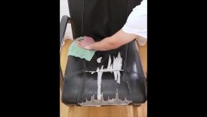 TOP BISA COD STIKER TAMBAL SOFA JOK HITAM KULIT SINTETIS PU LEATHER 20X120cm