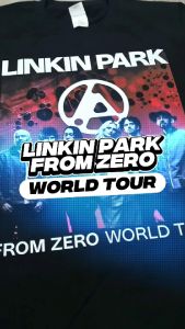 Kaos Band Rock Linkin Park From Zero World Tour Jakarta 2025 Tag NSA Premium Cotton - LP27 FNB