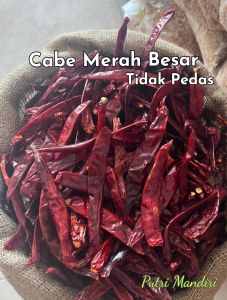 1kg Cabe Merah Besar Tidak Pedas