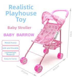 Liu Enen |Baby Foldable Iron-handled Stroller