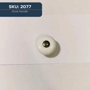 Brass Gold White Drawer Knob Cabinet Handle