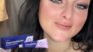 oralhoe | ORALHOE Denture Adhesive Zinc-Free Formula Long-Lasting Fixation Comfortable Fit Prevent Press Oral Gums Keep Breath Fresh