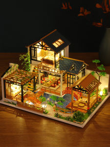 MAOMIYU | Chinese Style DIY Intellectual Development Model House Kit