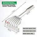 FEIZHUXIANSEN | Stainless Steel Rake for Lawn Care. 