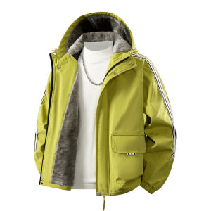BINHANG | Plus Size Autumn Winter Hooded Jacket