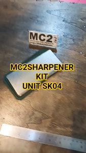Tec40store MC2THAILAND Sharpener Kit UNIT SK04 #mc2sharpener Leather Sheath 5 Diamond Sharpening Plate #200 #400 #1000 #2000 #3000