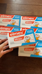ELMEX Kem đánh răng chống sâu răng bảo vệ răng sữa cho trẻ từ 0-6 tuổi - Kinder Zanpasta 50ml