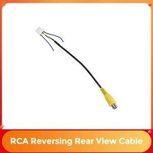 10Pin RCA Reversing Rear View Cable Adaptor Backup Camera For VW Nissan Toyota KIA Universal Car Radio Monitor Cable Connector