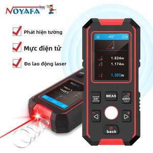 Máy Dò Kim Loại NOYAFA NF-518S Với Máy Đo Khoảng Cách Bằng Laser Máy Quét Tường Kỹ Thuật Số Để Phát Hiện Dây Điện Sống Đồng Gỗ Dụng Cụ Gia Công Kim Loại