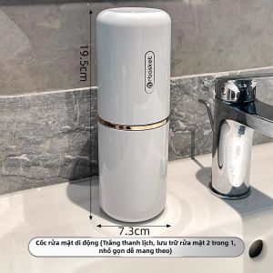 TINGYA | Cốc Rửa Răng Du Lịch Chống Mốc Đa Năng Cấp Thực Phẩm