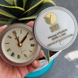 Đồng hồ để bàn xưa Modern chạy pin hàng Si Đồng Hồ Quarts Nhật Bản Unisex Đồng Hồ Để Bàn Bằng Thép Không Gỉ Đồng Hồ Chịu Sốc Màu Vàng Đồng Hồ Mặt Tròn Kích Thước 80Mm - Lazada