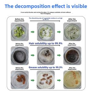 MONLEYTA | Powerful Dissolving Drain Cleaner with Deodorizing
