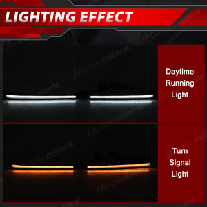 For Toyota Land Cruiser 4500 4700 100 LC100 FZJ100 UZJ100 98-07 Daytime Running Lights LED DRL Start up Animation Turn Signal