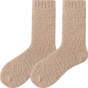 JIFANPAUL | Warm Coral Fleece Socks for Winter