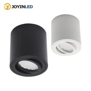 JOYINLED Black White Ceiling Spotlight Surface Mounted Ceiling Downlight GU10 Socket Spot Light LED Ceiling Lamp AC85-265V