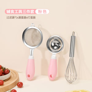 Bộ Dụng Cụ Nấu Ăn Cho Bé Bằng Thép Không Gỉ Food Grade Baby Steam Cake Egg Pudding Separator Set Baking Tools for Family